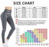 Picture of IUGA High Waisted Leggings for Women Workout Leggings with Inner Pocket Yoga Pants for Women Darkblue