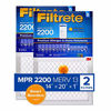 Picture of Filtrete 14x20x1, Smart Replenishable AC Furnace Air Filter, MPR 2200, Premium Allergen & Home Pollutants, 2-Pack (exact dimensions 13.84 x 19.84 x 1.1)