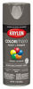 Picture of Krylon K05599007COLORmaxx Spray Paint and Primer for Indoor/Outdoor Use, Gloss Machinery Gray