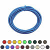 Picture of SGT KNOTS Marine Grade Shock Cord - 100% Stretch, Dacron Polyester Bungee for DIY Projects, Tie Downs, Commercial Uses (7/32" x 100ft, RoyalBlue)