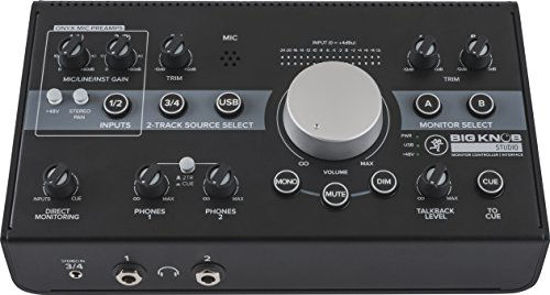 Picture of Mackie Big Knob Series, 3x2 Studio Monitor Controller 192kHz USB I/O (BIG KNOB STUDIO)