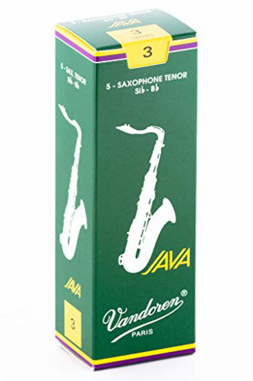 Picture of Vandoren SR273 Tenor Sax JAVA Reeds Strength 3; Box of 5