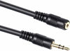 Picture of Movo MC10 3.5mm Audio Cable - 3.5mm TRS Female to Male 10ft Extension Cord for Microphones, Headphones, and More