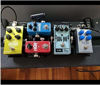 Picture of ENO Ex Guitar Effects Pedalboard Medium with Pedals Mountain Tape & Cable Tie 20"