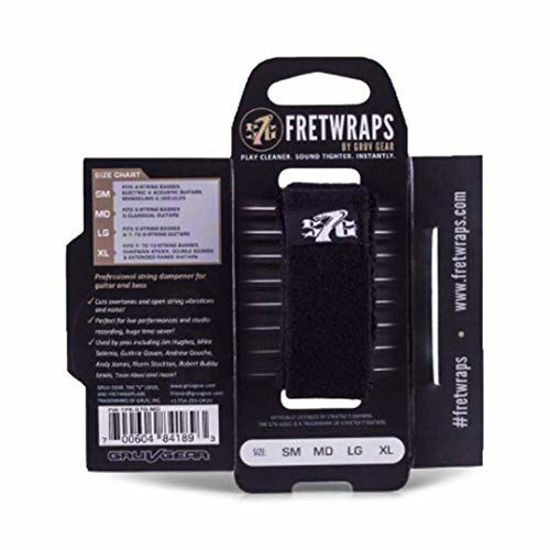 Picture of Gruv Gear S7G FretWraps String Muter 1-Pack (Black, Medium) (FW-1PK-S7G-MD)