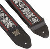 Picture of Ernie Ball Blackjack Red Jacquard Guitar Strap (P04669)