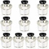 Picture of Tailonz Pneumatic Male Straight 1/4 Inch Tube OD x 1/2 Inch NPT Thread Push to Connect Fittings PC-1/4-N4 (Pack of 10)