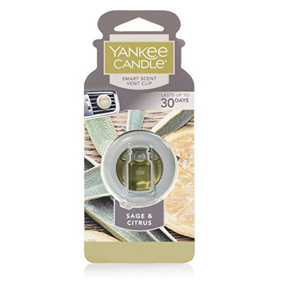 Picture of Yankee Candle CAR VENT CLIP HW SAGE & CITRUS, Smart Scent