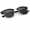 Picture of Polarized Sunglasses for Men and Women Semi-Rimless Frame Driving Sun glasses 100% UV Blocking