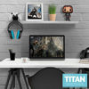 Picture of The Titan - Desktop Gamepad Controller & Headphone Hanger Holder - Designed for Xbox ONE, PS4, PS3, Dualshock, Switch, PC, Steelseries, Steam & More, Reduce Clutter, Black by Brainwavz