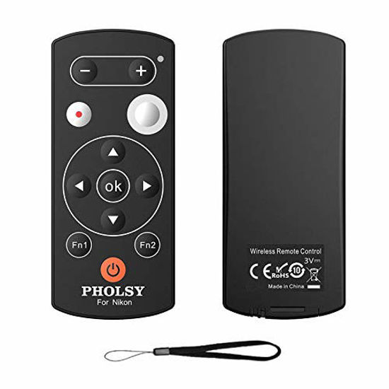 GetUSCart PHOLSY Wireless Remote Commander for Nikon Z50, COOLPIX B600