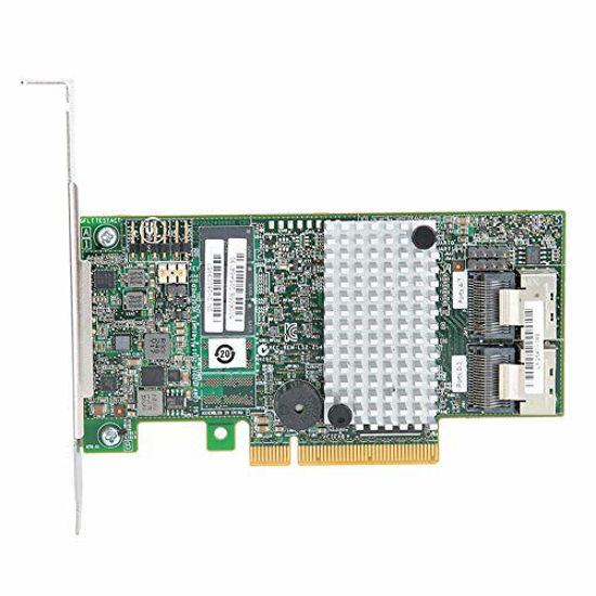 Picture of ASHATA LSI 9267-8i 2208 Dual-core Main Control Disk RAID Card Contreller Card PCIEx8 6GBps 512M Support RAID0 1 5 6 (S)