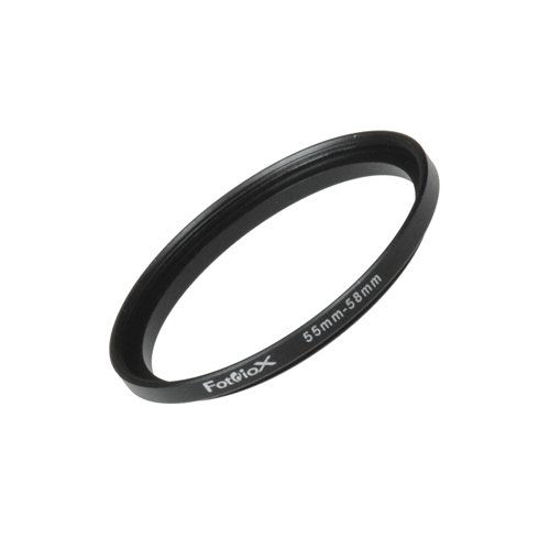 Picture of Fotodiox Metal Step Up Ring, Anodized Black Metal 55mm-58mm, 55-58 mm