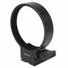 Picture of Haoge LMR-SM140 Lens Collar Replacement Foot Tripod Mount Ring Socket Stand Base for Sigma 100-400mm f/5-6.3 DG OS HSM Contemporary Lens Built-in Arca Type Quick Release Plate