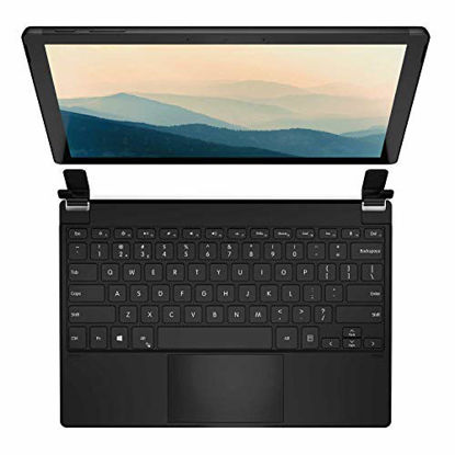 Picture of Brydge 12.3 Pro+ Wireless Keyboard with Precision Touchpad | Compatible with Microsoft Surface Pro 7, 6, 5 & 4 | Designed for Surface | (Black)