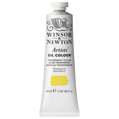 Picture of Winsor & Newton Artists' Oil Color Paint, 37-ml Tube, Transparent Yellow