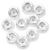 Picture of Darice Crystal Dia Pony Craft Projects for All Ages Jewelry, Ornaments, Key Chains, Hair Round Plastic Center Hole, 9mm Diameter, 720 Beads Per Bag, Count