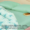 Picture of NTBAY Microfiber California King Fitted Sheet, Wrinkle, Fade, Stain Resistant Deep Pocket Bed Sheet, Sea Green