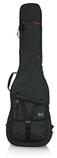 Picture of Gator Cases Transit Series Bass Guitar Gig Bag; Charcoal Black Exterior (GT-BASS-BLK)