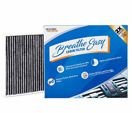 Picture of Spearhead Premium Breathe Easy Cabin Filter, Up to 25% Longer Life w/Activated Carbon (BE-920)