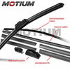 Picture of MOTIUM OEM QUALITY 24" + 16" Premium All-Season Windshield Wiper Blades (Set of 2)