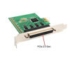 Picture of I/O Crest RS-232 DB9 Series 8x Serial (8S) 8 Port PCI-Express 2.0 x1 Card XR17V358 Chipset 16C550 UART