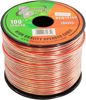 Picture of PYRAMID 100ft 18 Gauge Speaker Wire - Copper Cable in Spool for Connecting Audio Stereo to Amplifier, Surround Sound System, TV Home Theater and Car Stereo - RSW18100