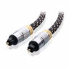 Picture of Cable Matters Toslink Cable (Toslink Optical Cable, Digital Optical Audio Cable) 25 Feet with Metal Connectors and Braided Jacket