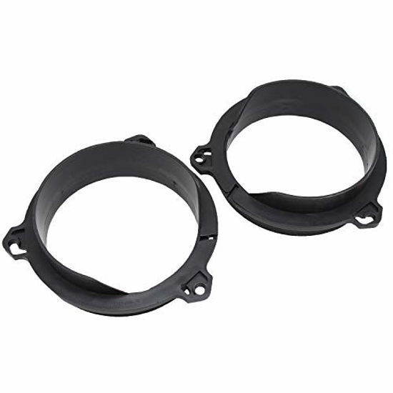 Picture of RED WOLF 1 Pair Rear Door 6.5 inch Speaker Adapter Spacer Rings Factory Speaker Replacement for Toyota 1998-2015, Lexus 1999-2015, Scion 2004-2014