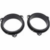 Picture of RED WOLF 1 Pair Rear Door 6.5 inch Speaker Adapter Spacer Rings Factory Speaker Replacement for Toyota 1998-2015, Lexus 1999-2015, Scion 2004-2014