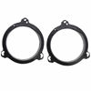 Picture of RED WOLF 1 Pair Rear Door 6.5 inch Speaker Adapter Spacer Rings Factory Speaker Replacement for Toyota 1998-2015, Lexus 1999-2015, Scion 2004-2014