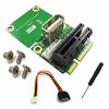 Picture of PCI-E 1X to Half/Full Mini PCI-E Adapter Pcie Connector