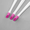 Picture of IVON 3 Pack Nail Cuticle Trimmer Pusher Remover, Double End & Plastic Handle (White)