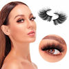 Picture of DYSILK 5 Pairs 6D Mink Eyelashes Faux Dramatic Long Fluffy False Eyelashes Volume Extension Makeup Fake Eyelashes Thick Reusable Eyelashes Without Glue |007-18mm