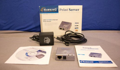 Picture of Hawking Technology HPS1U 1 Port USB Internet Print Server