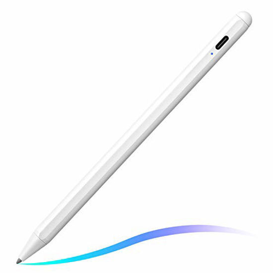 Picture of Stylus Pen for iPad with Palm Rejection, FOJOJO Active Pencil Compatible with (2018-2020) Apple iPad 8th/7th/6th Gen, iPad Air 4th/3rd Gen, iPad Pro 11 & 12.9 inch, iPad Mini 5th Gen