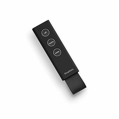 Picture of SimpliSafe KeyFob - Arm and Disarm Remotely - Built-in Panic Button - Compatible with SimpliSafe Home Security System (New Gen)