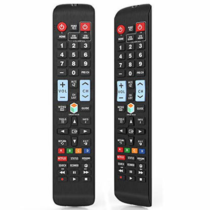 Picture of Universal Remote Control for All Samsung TV Remote LCD LED QLED SUHD UHD HDTV Curved Plasma 4K 3D Smart TVs with Netflix and Smart Hub Buttons