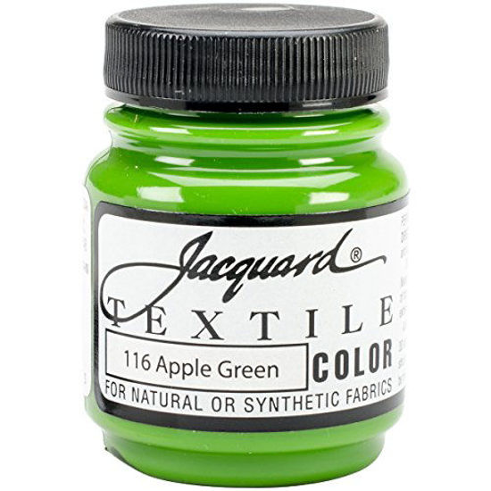 Picture of Jacquard Products Textile Color Fabric Paint 2.25-Ounce, Apple Green