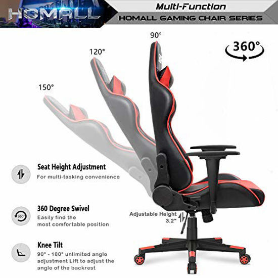 GetUSCart- Homall Gaming Chair Office Chair High Back Computer Chair ...