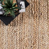 Picture of nuLOOM Rigo Hand Woven Farmhouse Jute Runner Rug, 2' 6" x 10', Natural