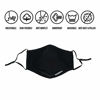 Picture of 3 Pack 3-Layer Fashion Protective, Reusable Cotton Fabric, Unisex 100% Cotton, Washable with Air Port for Carbon Filter (3-Pack, Mix)