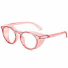 Picture of Nurse Doctor Anti-Fog Protective Eyewear Safety Goggles Anti-Scratch Clear Safety Glasses Men Glasses (Rose Pink)