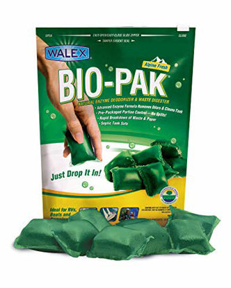 Picture of Walex TOI-11530 Bio-Pak Holding Tank Deodorizer - Pack of 10