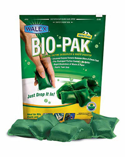 Picture of Walex TOI-11530 Bio-Pak Holding Tank Deodorizer - Pack of 10