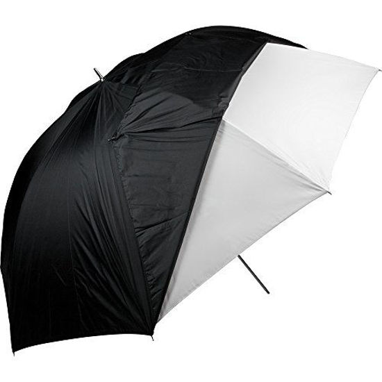 Picture of Westcott 2021 60-Inch Optical White Satin with Removable Black Cover Umbrella