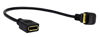 Picture of (30 CM/12inch) DP to DP Cable, CGTime Gold Plated 90 Degree Up Displayport Male to Displayport Female Audio and Video Extender Adapter Cable (Up M/F)