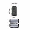 Picture of uxcell 5mm Ferrite Cores Ring Clip-On RFI EMI Noise Suppression Filter Cable Clip, Black 5pcs