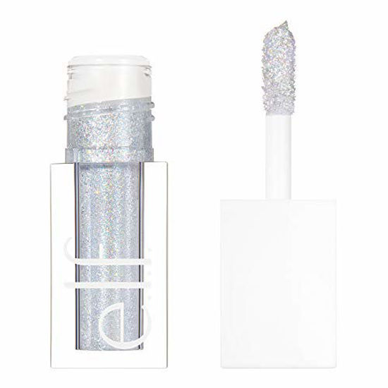 Picture of e.l.f., Liquid Glitter Eyeshadow, Long Lasting, Quick-Drying, Opaque, Gel-Based Formula, Creates High-Impact, Multi-Dimensional Eye Looks, Disco Queen, 0.10 Fl Oz