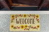 Picture of DII Welcome Home Natural Coir Doormat, Indoor/Outdoor, 18x30, Sunflowers